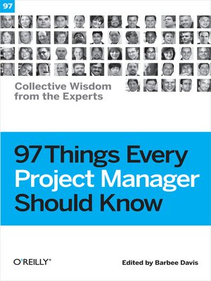cover image of 97 Things Every Project Manager Should Know